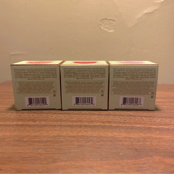 Bundle of 3 Pixi Beauty Lip Tint Sucre Pink Caliente Orange Amore Strawberry Red - Picture 4 of 4